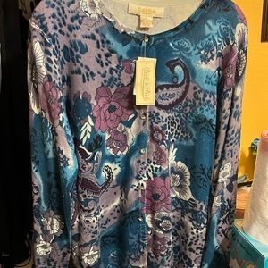 Beautiful print button up